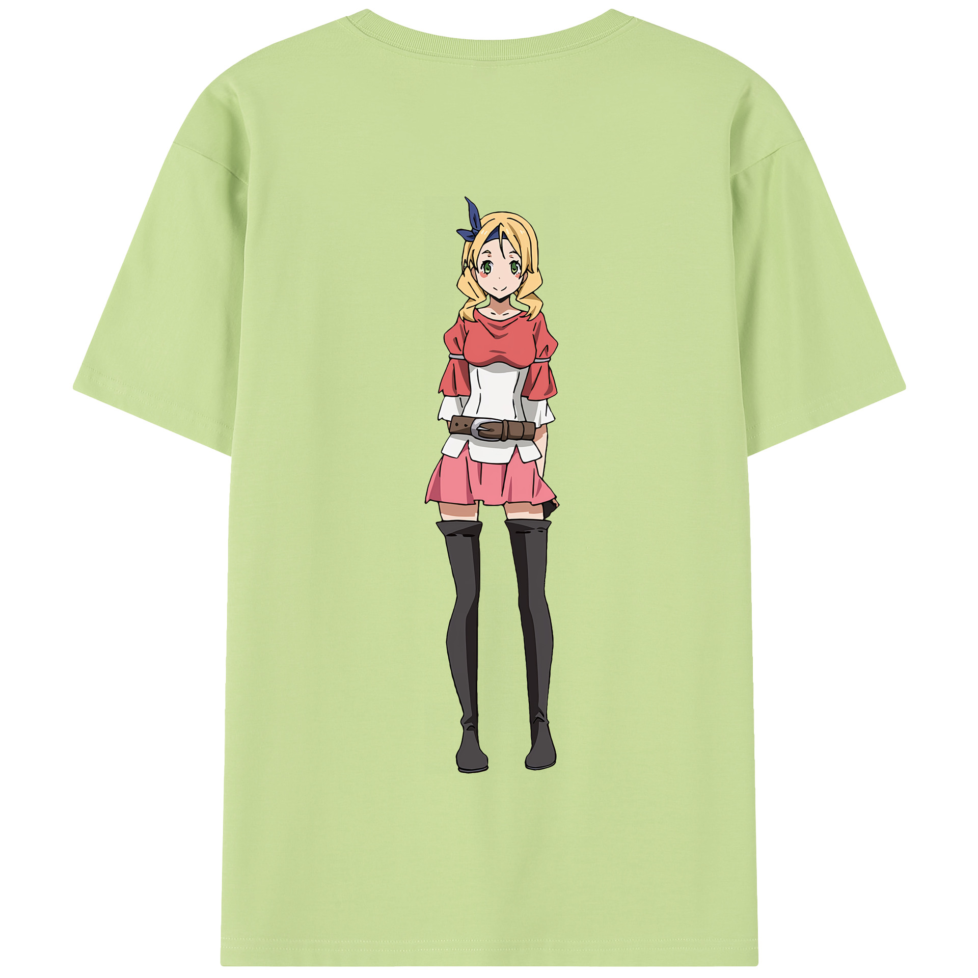（画像用） 転スラ Regarding Reincarnated to Slime 綿100％半袖Tシャツ（背面プリント）